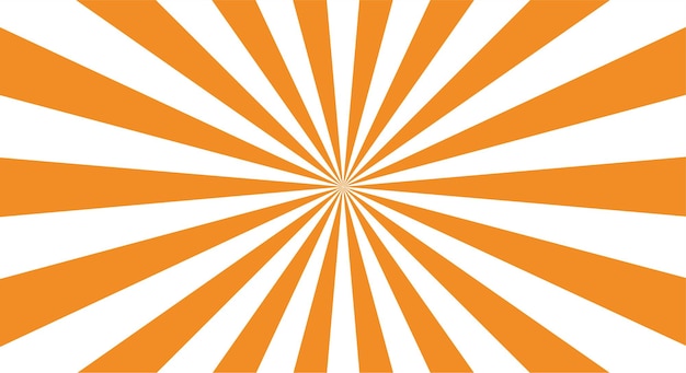 Sunburst lub sun burst retro tło Ray paski
