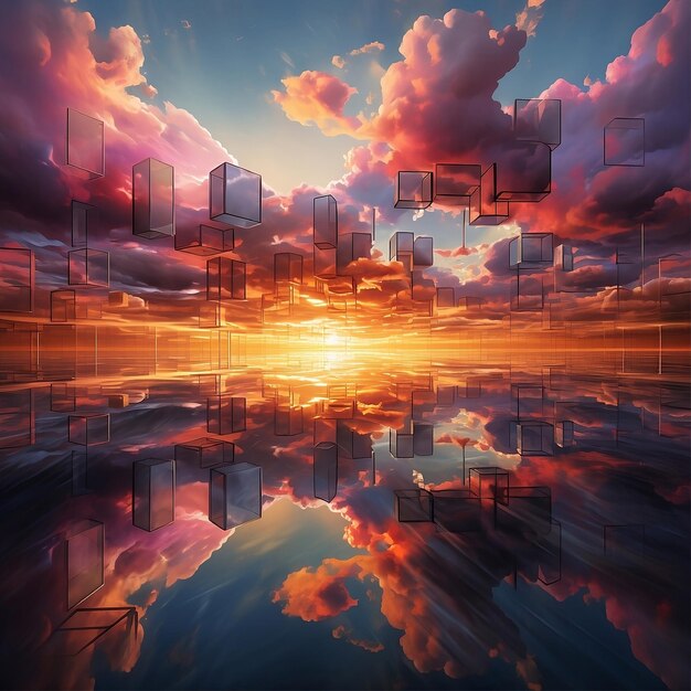 Sunset_cube_clouds
