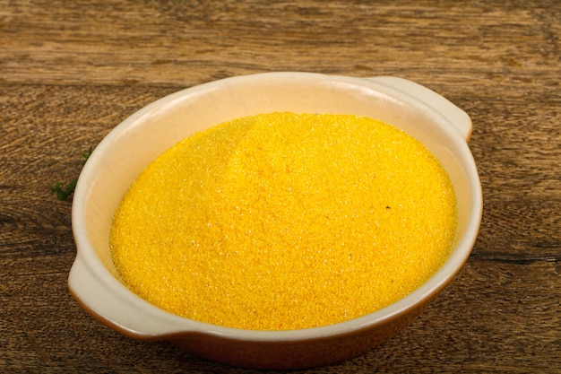 Surowa polenta