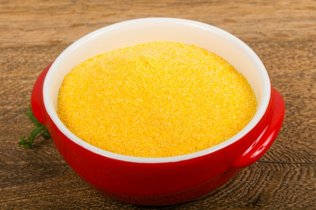 Surowa polenta