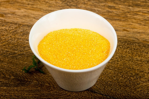 Surowa polenta