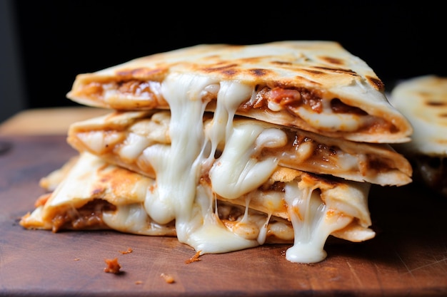 Surowa quesadilla.