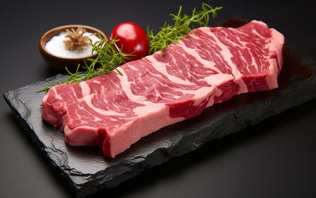 Surowe mięso Wagyu