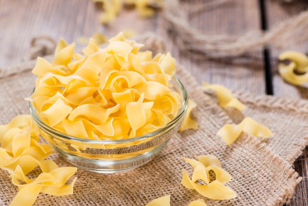 Surowe Tagliatelle