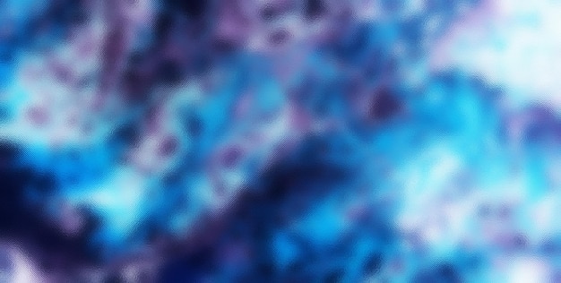 Zdjęcie surrealistyczne niebieskie szkło abstrakcyjne tło z błyszczącym efektem