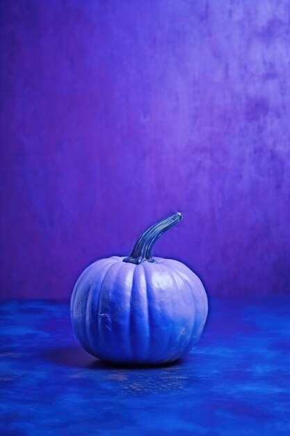 Zdjęcie surrealistyczne zdjęcie tła w halloween symbolicznych wizualnych mistycznych niebieskich kolorach