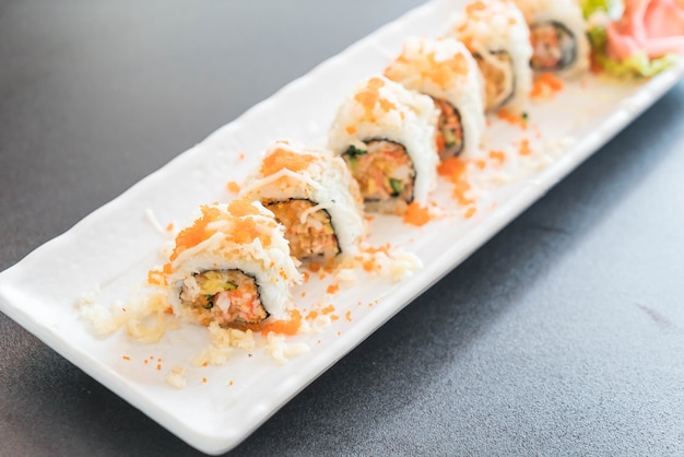 Sushi Roll Maki Tempura