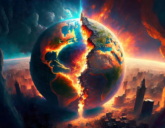 Zdjęcie Świat w ogniu.