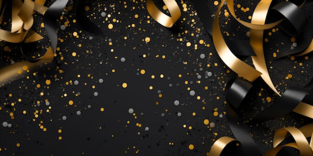 Świąteczna kartka z choinką z złotym minimalizmem