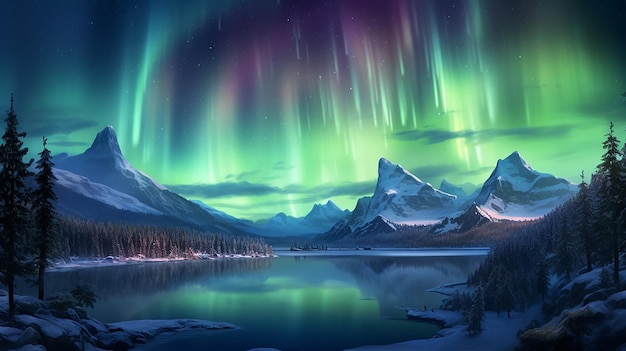 Światło Północne - marzenie o surrealistycznym momencie na arktycznym niebie