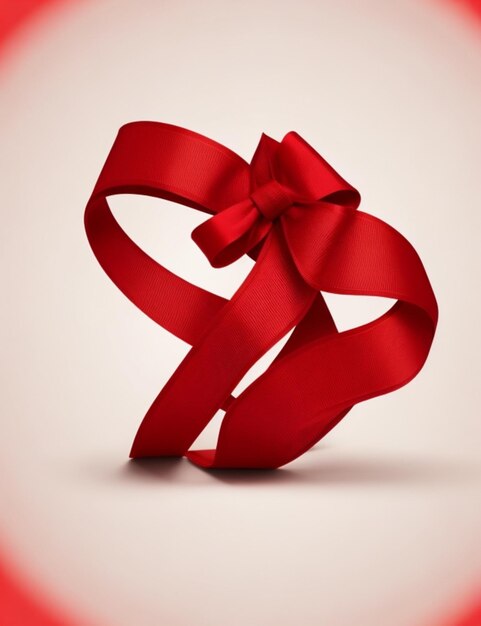 Światowy Dzień AIDS Banner HD Czerwona wstążka Aids