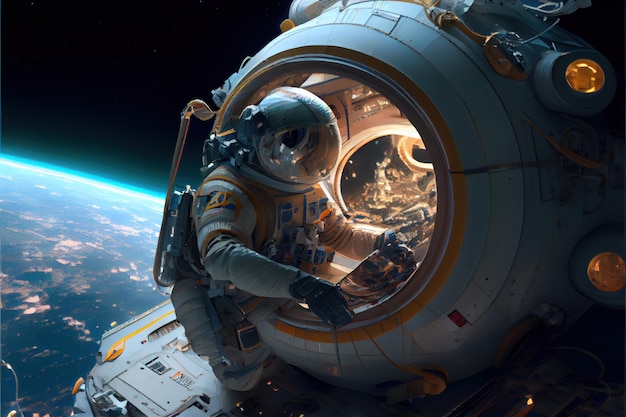 Światowy Dzień Astronauty 12 kwietnia realistyczny