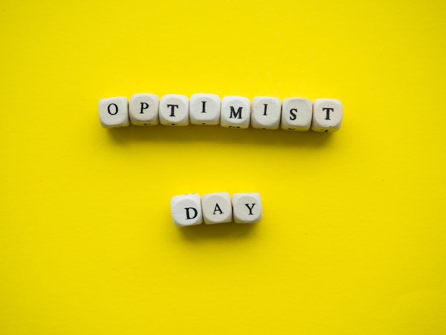 Światowy dzień optymizmu