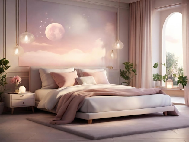 Światowy dzień snu projekt plakat kolorowe tło najlepszej jakości hiper realistyczny szablon baneru