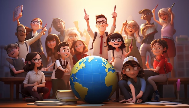 Światowy Dzień Studenta w stylu Pixar