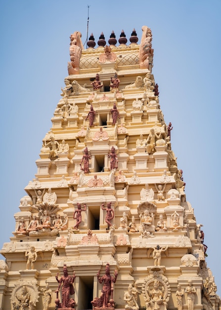 Zdjęcie Świątynia bhubaneshwari w hinduskiej świątyni jamshedpur w jharkhand