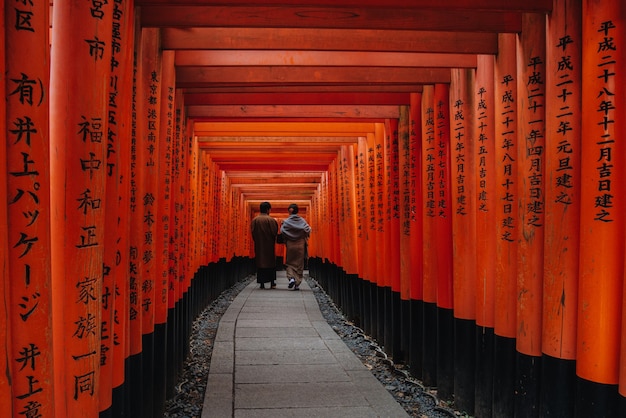 Świątynia Fushimi Inari W Kioto