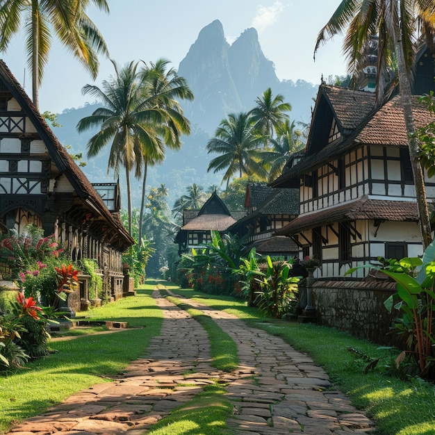 Świątynia Padmanabhaswamy Kerala Bogato ozdobiona świątynia poświęcona Panu Kerala Heritage