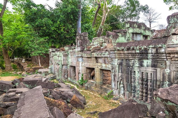 Świątynia Preah Khan W Angkor Wat W Siem Reap, Kambodża