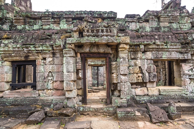 Świątynia Preah Khan W Angkor Wat W Siem Reap W Kambodży