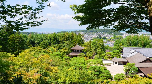 Świątynia Srebrnego Pawilonu W Kyoto