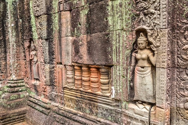 Świątynia Ta Som w złożonym Angkor Wat w Siem Reap w Kambodży