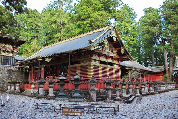 Świątynia Toshogu jesienią Nikko Japan