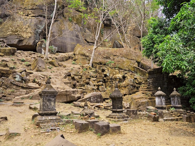 Świątynia Vat Phou W Laosie