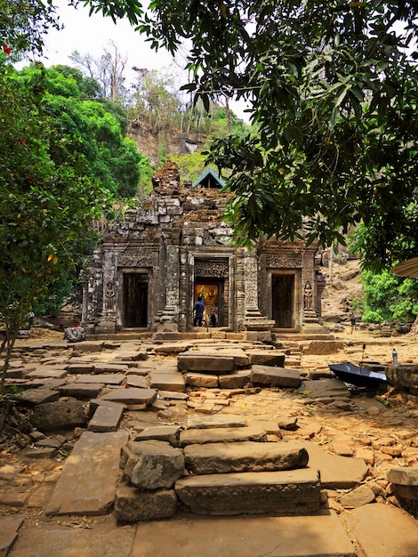 Świątynia Vat Phou w Laosie