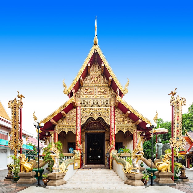 Świątynia Wat Klang Wiang w Chiang Rai, Tajlandia