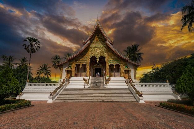 Świątynia wizerunku Buddy Phra Bang Luang Prabang Laos