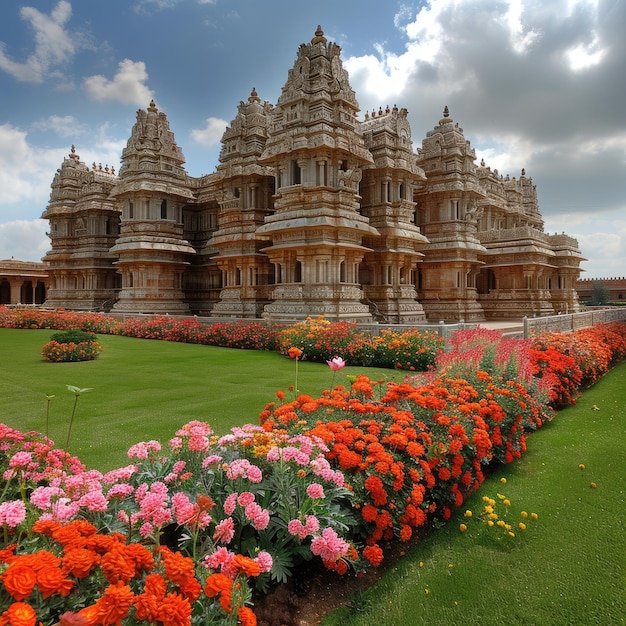 Świątynie Dilwara Rajasthan Złożone rzeźby marmurowe poświęcone Jain Tirthankaras