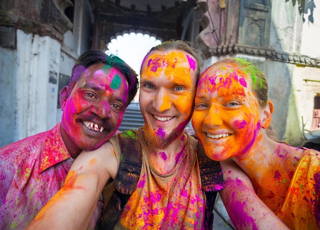 Święto Holi W Indiach