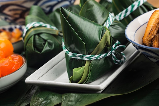 Święto Smoczych łodzi Chińskie Kluski Ryżowe Zongzi