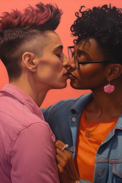 Świętowanie wolności i bezwarunkowej miłości w relacjach LGBTQ Portraits that Embrace