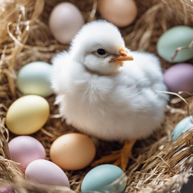 Świętuj Wielkanoc z uroczymi pisklętami – symbolem odnowy i radosnej wiosennej rozkoszy