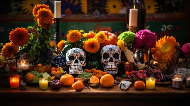 Świętujemy Dia de los Muertos w restauracji meksykańskiej