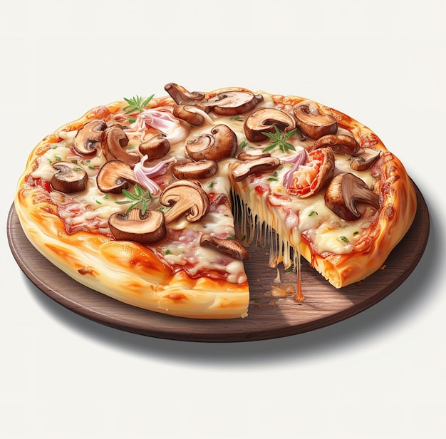 Świeża Domowa Włoska Pizza