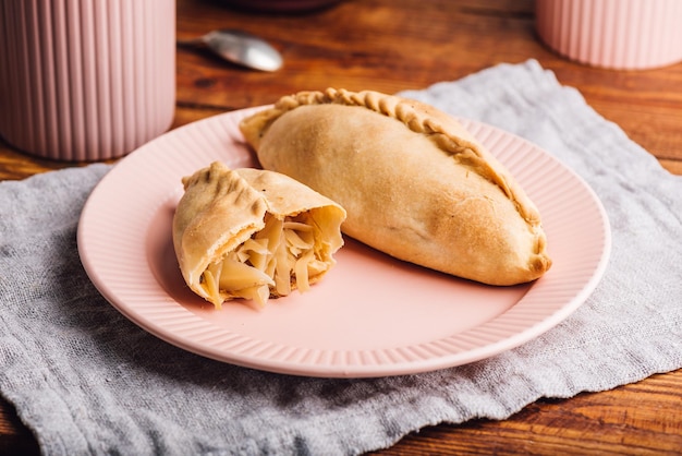 Świeże Ciasta Kapusta Pieczona na Talerzu