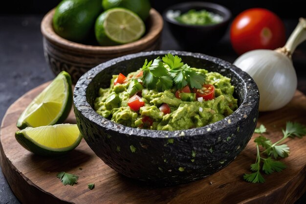 Zdjęcie Świeże domowe guacamole