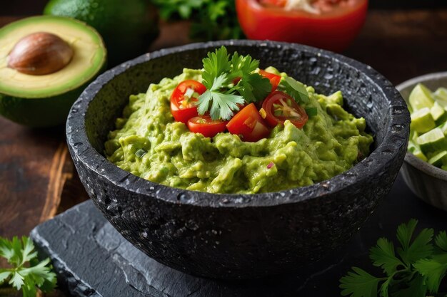 Zdjęcie Świeże domowe guacamole