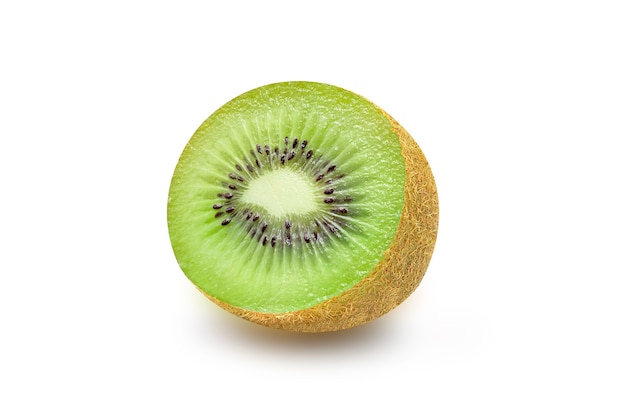 Świeże i soczyste całe organiczne kiwi