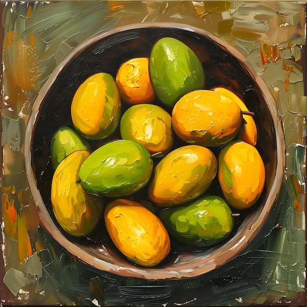 Świeże mango gotowe do spożycia