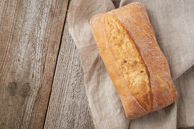 Świeży chleb. ciabatta