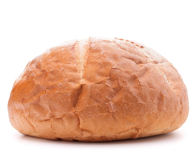 świeży chleb izolowany na białym tle