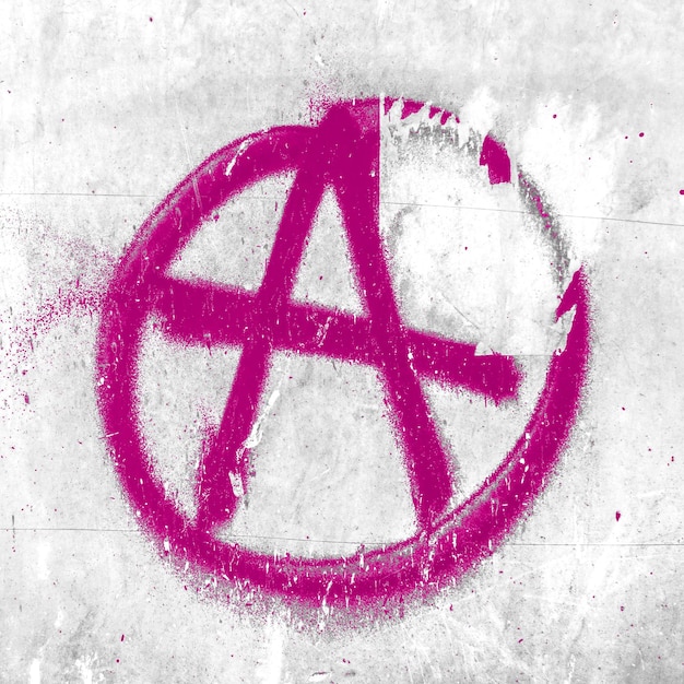 Zdjęcie symbol anarchii.