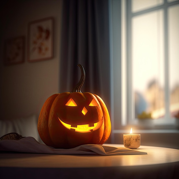 symbol Halloween dyni pomarańczowy Jackolantern Straszny szef dyni