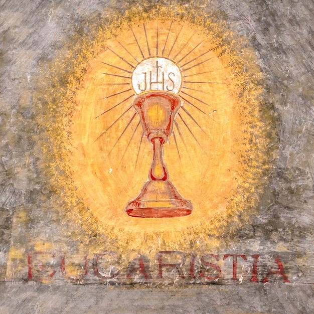 Symbol kielichu pierwszej komunii