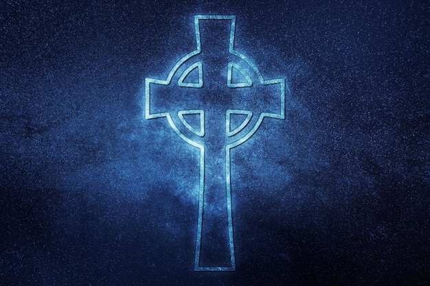 Symbol krzyża celtyckiego Krzyż chrześcijański