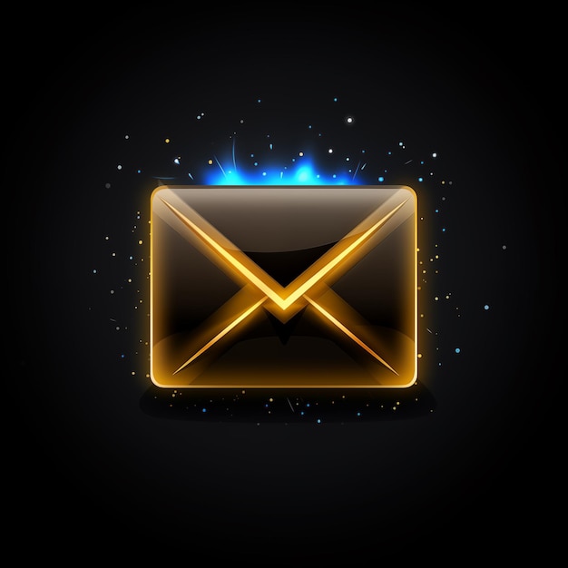 Symbol logo ikony poczty elektronicznej